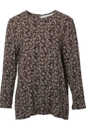 Chloé Haut à fleurs imprimées (années 1980-1990)