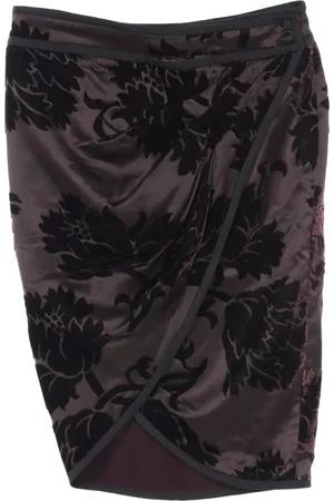 Gucci Jupe portefeuille à fleurs (années 2000)