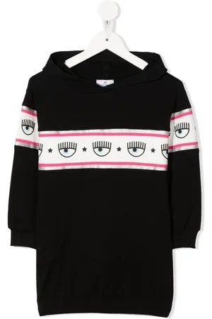 Chiara Ferragni Robe-sweat à logo imprimé