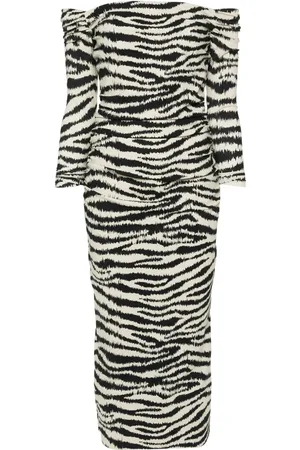 CHIARA BONI Robe à imprimé zébré