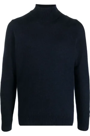 LARDINI Pull en maille fine à col roulé