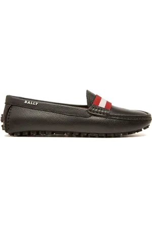 Bally Stripe detail loafers