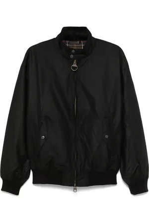 Baracuta Veste à effet ciré
