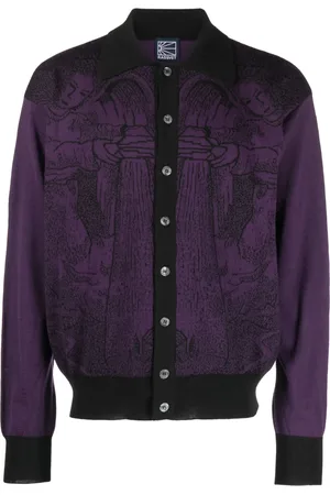 Rassvet Cardigan en maille intarsia
