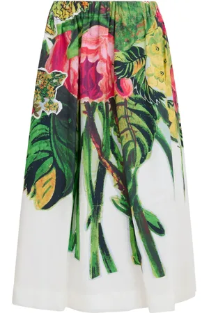 Marni Jupe mi-longue à fleurs
