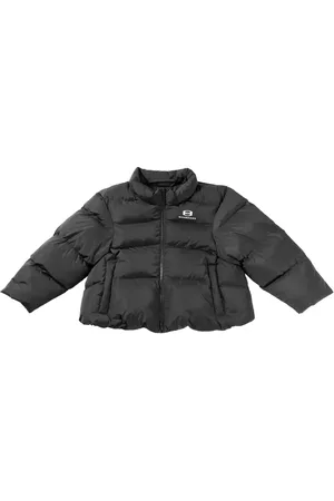 Balenciaga Doudoune à logo imprimé
