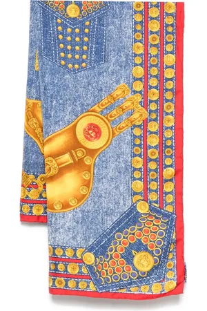 VERSACE Foulard en soie (années 2010)