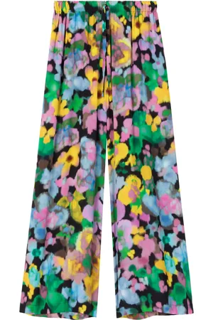 AZ FACTORY X Lutz Huelle pantalon ample Sunrise à fleurs