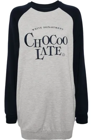 Chocoolate Robe à logo imprimé