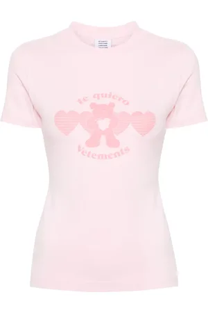 Vetements T-shirt en coton à imprimé graphique