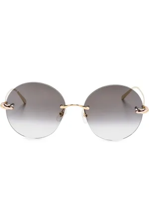 Cartier Lunettes de soleil Trinity à monture ronde