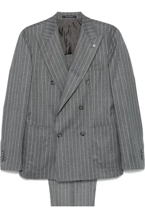 TAGLIATORE Costume à fines rayures