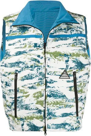 Billionaire Boys Club Gilet imprimé à fermeture zippée