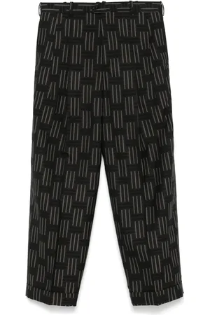 Kenzo Pantalon de costume à plis