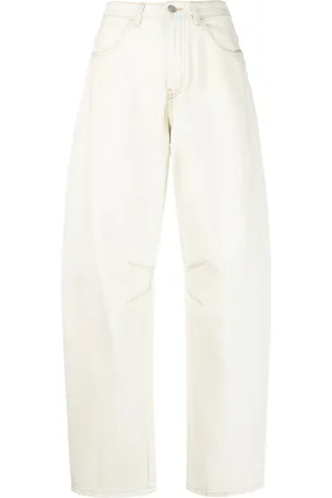 Palm Angels Jean cigarette à taille haute