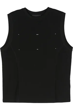 HELIOT EMIL T-shirt sans manche à logo imprimé