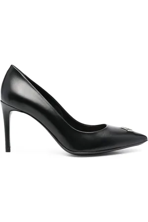 Philipp Plein Escarpins 80 mm à plaque logo