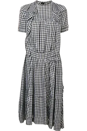 Comme des Garçons Robe-chemise à carreaux vichy