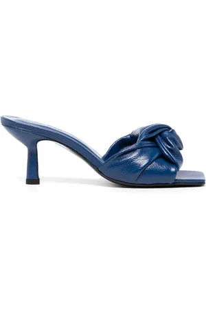 By Far Mules Lana en cuir verni