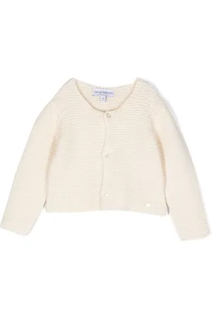 Emporio Armani Cardigan en maille à manches longues
