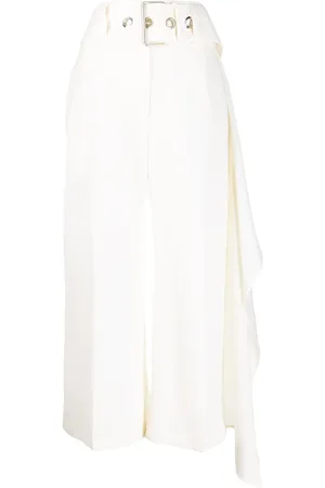 J.W.Anderson Pantalon crop à taille ceinturée