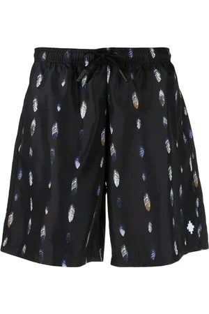 MARCELO BURLON Short de bain imprimé