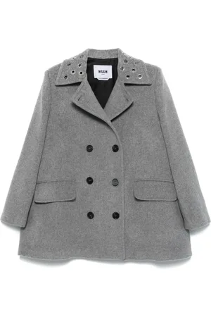 Msgm Manteau à détails d’œillets