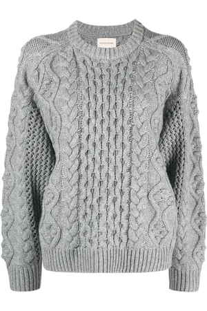 Loulou de Saison Pull en maille épaisse à manches longues