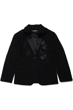 Dsquared2 Blazer à fleurs brodées