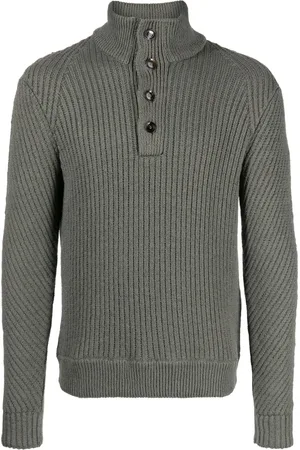 BRIONI Pull en maille nervurée