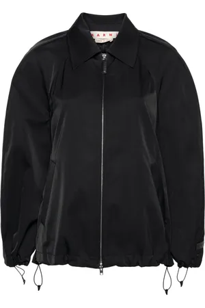 Marni Veste zippée à détail froncé