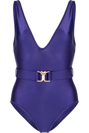 ZIMMERMANN Maillot de bain Raie Knot à col v profond