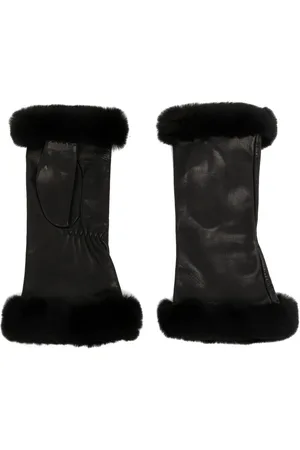 Hermès Mitaines en cuir