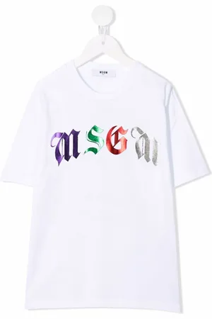 Msgm T-shirt à logo imprimé