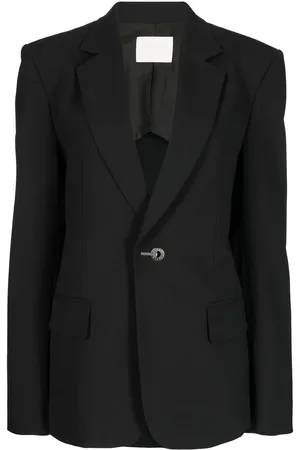 DION LEE Blazer ceinturé à simple boutonnage