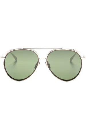 Linda Farrow Lunettes de soleil Torino à monture pilote