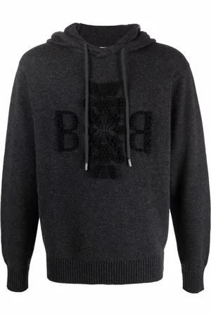 Barrie Hoodie à logo en jacquard