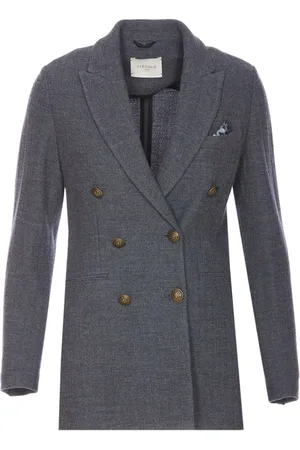Circolo Blazer croisé à motif de chevrons