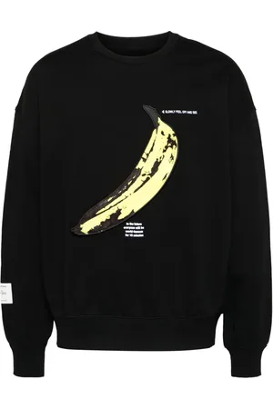 Musium Div. Sweat à patch Banana