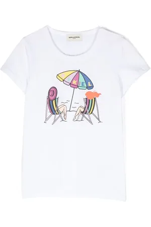 Sonia Rykiel Enfant T-shirt à imprimé graphique