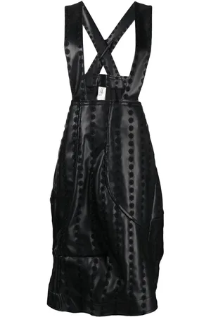 Comme des Garçons Jupe en cuir artificiel