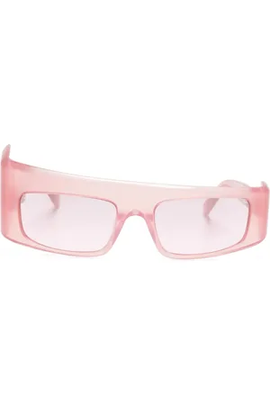 GCDS Lunettes de soleil à monture géométrique