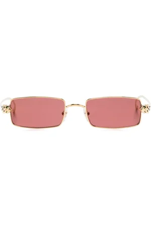 Cartier Lunettes de soleil à monture rectangulaire