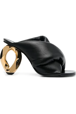 J.W.Anderson Mules Crystal 95 mm en cuir