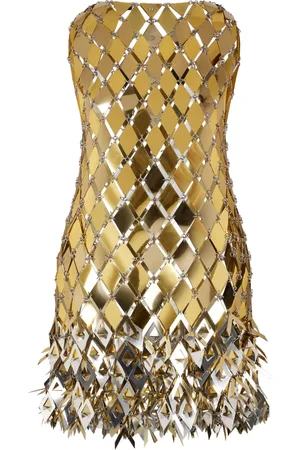 Paco rabanne Robe courte à franges