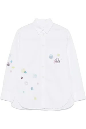 Paul Smith Chemise à fleurs brodées