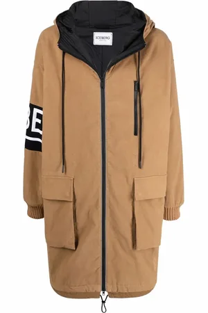 Iceberg Parka à logo imprimé