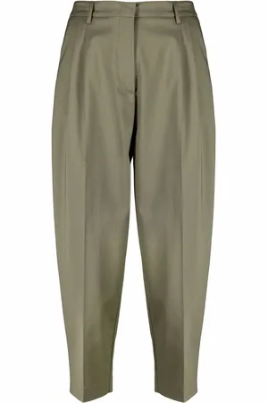 BLANCA Pantalon court à plis marqués
