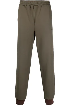 Helmut Lang Pantalon de jogging à logo imprimé
