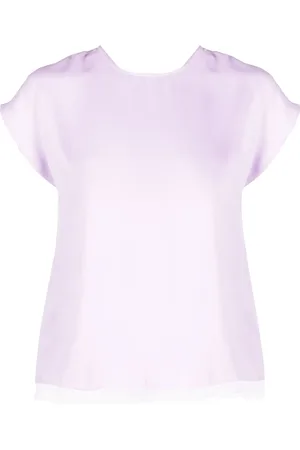 Twin-Set Blouse à col v au dos